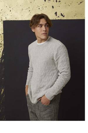 Strickset Pullover Lang Yarns SOFT COTTON mit Anleitung in garnwelt-Box S