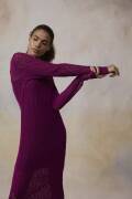 Strickset Kleid Lang Yarns MARLENE mit Anleitung in garnwelt-Box S