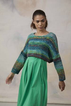 Strickset Pullover Lang Yarns CAMILLE mit Anleitung in garnwelt-Box