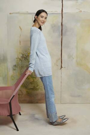 Strickset Pullover Lang Yarns DIVINA mit Anleitung in garnwelt-Box