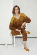 Strickset Pullover oversized Lang Yarns LACE mit Anleitung in garnwelt-Box S-M