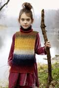 Strickset Pullunder Lang Yarns MERINO  DÉGRADÉ mit Anleitung in garnwelt-Box