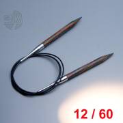 Lana Grossa Rundstricknadel Design-Holz 60cm / 12,0mm