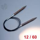 Lana Grossa Rundstricknadel Design-Holz 60cm / 12,0mm