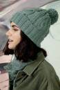 Strickset Mütze Lang Yarns MERINO  mit Anleitung in garnwelt-Box DG