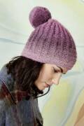 Strickset Mütze Lang Yarns CARINA mit Anleitung in...