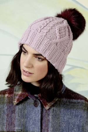 Strickset Mütze Lang Yarns CASHMERE CLASSIC mit Anleitung in garnwelt-Box