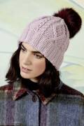 Knitting set Hat  with knitting instructions in garnwelt box