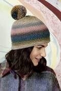 Strickset Mütze Lang Yarns MERINO  DÉGRADÉ mit Anleitung in garnwelt-Box DG