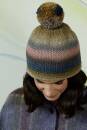 Strickset Mütze Lang Yarns MERINO  DÉGRADÉ mit Anleitung in garnwelt-Box DG
