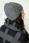 Knitting set Hat CASHMERE PREMIUM with knitting instructions in garnwelt box in size DG