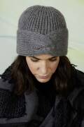 Knitting set Hat BABY ALPACA with knitting instructions...