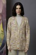 Strickset Cardigan Lang Yarns LEO mit Anleitung in garnwelt-Box S-M