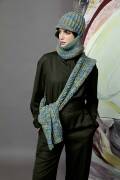 Strickset Schal Lang Yarns LEO mit Anleitung in garnwelt-Box