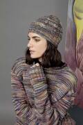 Strickset Mütze Lang Yarns LEO mit Anleitung in garnwelt-Box DG