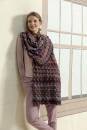 Knitting set Scarf  with knitting instructions in garnwelt box in size ca 62 x 162 cm