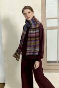 Knitting set Scarf  with knitting instructions in...
