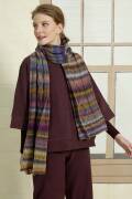 Knitting set Scarf  with knitting instructions in garnwelt box in size ca 30 x 195 cm
