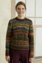 Knitting set Sweater  with knitting instructions in garnwelt box in size S