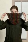 Knitting set Cowl  with knitting instructions in garnwelt...