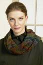 Knitting set Cowl  with knitting instructions in garnwelt box in size ca 38 x 80 cm