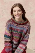 Strickset Pullover Lang Yarns CLOUD mit Anleitung in garnwelt-Box S-M