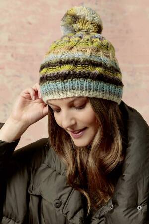 Strickset Mütze Lang Yarns CLOUD mit Anleitung in garnwelt-Box DG