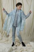 Strickset Schal Lang Yarns KID COLOR mit Anleitung in...