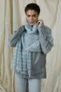 Strickset Schal Lang Yarns KID COLOR mit Anleitung in garnwelt-Box