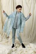 Knitting set Scarf  with knitting instructions in garnwelt box in size ca 74 x 204 cm