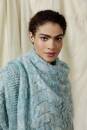 Knitting set Scarf  with knitting instructions in garnwelt box in size ca 74 x 204 cm