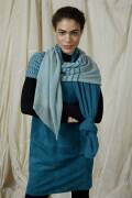 Knitting set Scarf CASHMERE DREAMS with knitting instructions in garnwelt box