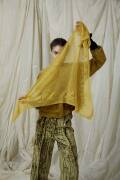 Knitting set Triangular shawl CASHMERE DREAMS with knitting instructions in garnwelt box