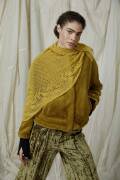 Knitting set Triangular shawl CASHMERE DREAMS with knitting instructions in garnwelt box