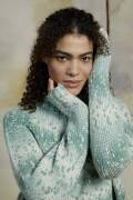 Strickset Pullover Lang Yarns SNOWFLAKE mit Anleitung in garnwelt-Box S