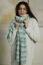Strickset Schal Lang Yarns SNOWFLAKE mit Anleitung in garnwelt-Box