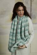 Strickset Schal Lang Yarns SNOWFLAKE mit Anleitung in garnwelt-Box ca 60 x 159 cm