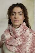 Strickset Schal Lang Yarns SNOWFLAKE mit Anleitung in garnwelt-Box ca 60 x 159 cm