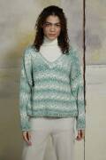 Strickset Pullover Lang Yarns SNOWFLAKE mit Anleitung in garnwelt-Box S
