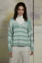 Strickset Pullover Lang Yarns SNOWFLAKE mit Anleitung in garnwelt-Box S