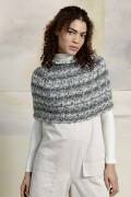 Strickset Cape Lang Yarns SNOWFLAKE mit Anleitung in...