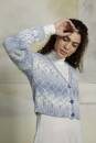Strickset Cardigan Lang Yarns SNOWFLAKE mit Anleitung in garnwelt-Box
