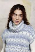 Strickset Pullunder Lang Yarns SNOWFLAKE mit Anleitung in garnwelt-Box