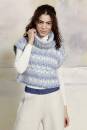 Strickset Pullunder Lang Yarns SNOWFLAKE mit Anleitung in garnwelt-Box S-M