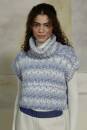 Strickset Pullunder Lang Yarns SNOWFLAKE mit Anleitung in garnwelt-Box S-M