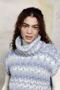 Strickset Pullunder Lang Yarns SNOWFLAKE mit Anleitung in garnwelt-Box L-XL
