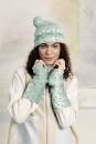Strickset Mütze Lang Yarns SNOWFLAKE mit Anleitung in garnwelt-Box