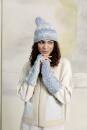 Strickset Mütze Lang Yarns SNOWFLAKE mit Anleitung in garnwelt-Box