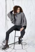 Strickset Cape  mit Anleitung in garnwelt-Box in Größe L-XL