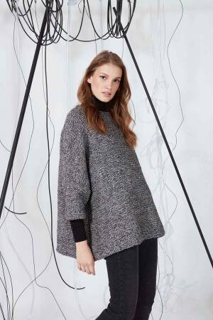 Strickset Pullover Lang Yarns KRIS mit Anleitung in garnwelt-Box